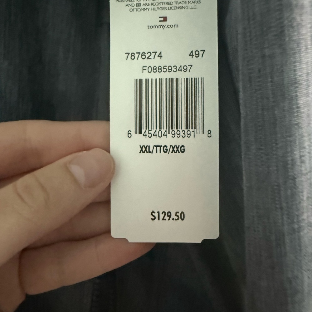 Tommy Hilfiger Men's Grey Jacket - Picture 3 of 3